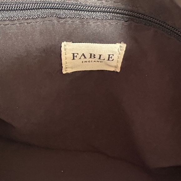 Fable England Black Floral Satchel - Picture 2 of 5